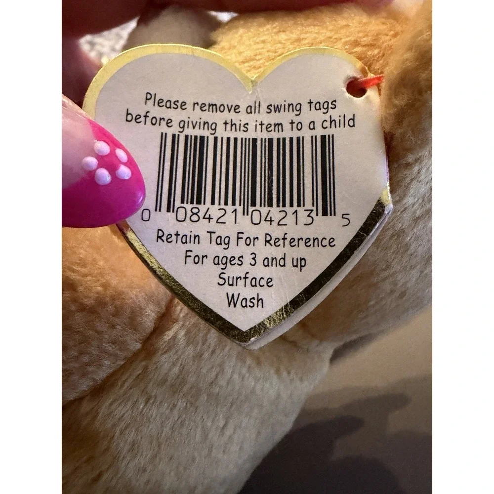 Ty Beanie Baby Hope the Praying Bear 1999 Vintage 6-inch Stuffed Animal‎